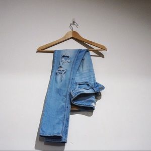 Hollister Skinny Distressed Jeans